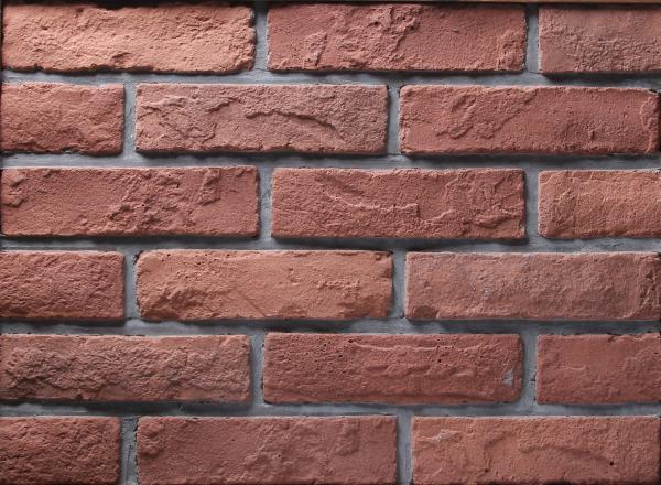 Quality 12mm Thickness Thin Brick Veneer For Wall Cladding With Special Antique Texture for sale