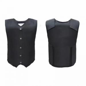 China Black Army Military Bulletproof Vest Concealable Nij Iiia Stab Proof Close Fitting Men on sale