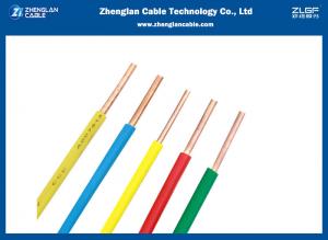  Light Weight PVC Insulated Building Wire And Cable Single Solid Core Design Manufactures