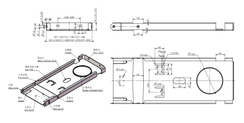 Galvanized Steel Sheet Light Steel Frame Roll Forming Machine for Strip Width of Approx 156mm