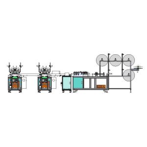  Low Noise Pollution Mask Making Machine Computer PLC Programming Control Manufactures