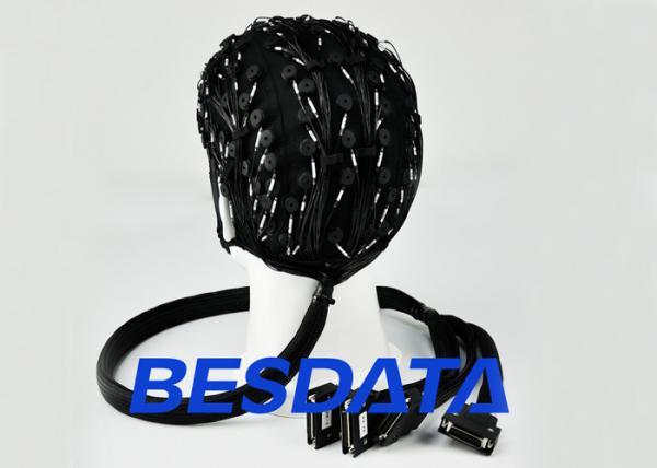 Ag / AgCl EEG Electrode Cap With Wire Digital EEG Machine Din 1.5