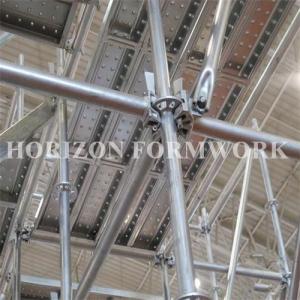  Galvanized Ringlock Scaffolding System , Pin Lock Scaffold Dia 48.3 X 3mm Manufactures