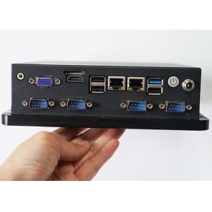 RFID 3G 400cd/m2 RS232 Industrial LCD Panel PC Ubuntu Systems