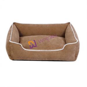  Corduroy Environmental Protection Self Warming Pet Bed PP Cotton orthopedic dog sofa bed Manufactures