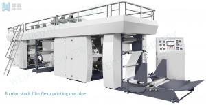 T - Shirt Plastic Bag Flexographic Printing Machine / Auto Flexo Printing Equipment