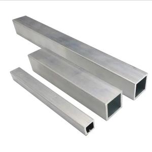 China Welded Stainless Steel Seamless Square Tube Pipe Bright Annealed Nickel Alloy 201 316 on sale