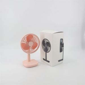  3 Speeds Rechargeable Table Fans PSE Small Desk Fan Battery Operated Manufactures