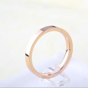  Elegant Fashion Jewelry 18k Rose Gold Plated Couple Engagement Rings Manufactures