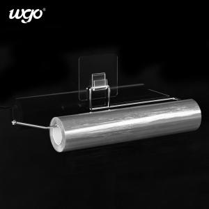 China Damage Free Self Adhesive Mounted Wrapping Paper Roll Holder Clear on sale