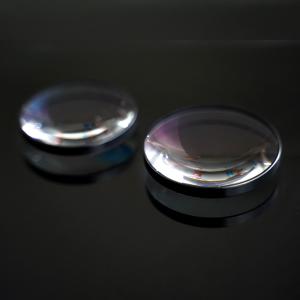  10/5-60/40 Optical Glass Filters Infrared Collimator Spherical Sapphire , Silica Plano Convex Lens Manufactures