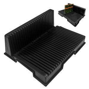 China Anti Static Esd Pcb Storage Racks Turnover L Shaped on sale