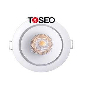  75mm Cut Out Recessed LED Downlights 11 Wattage Adjustable 6000k Manufactures