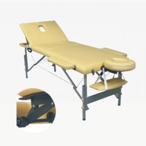  Yellow Three Aluminium Folding Massage Tables For Medical Surgical Instruments CE, ISO WL11009 Manufactures