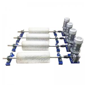  Conveyor Belt Cleaner Brush Equipment Electric Roller Brush Cleaner Manufactures