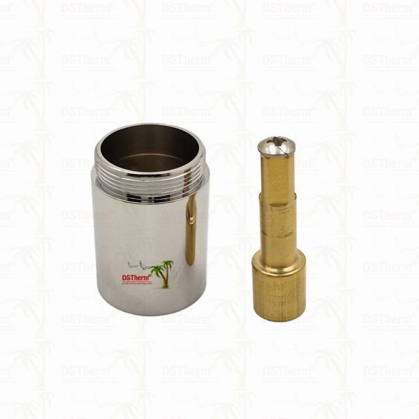 Brass / Chrome Plated Valve Stem Extension Sleeve Cartridge Extension Customized Size
