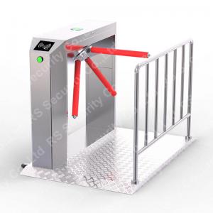 China QR codel Tripod Tourniquets Pool Resort On-trend Anti-tailing Waist Height Turnstile Direction Panel on sale