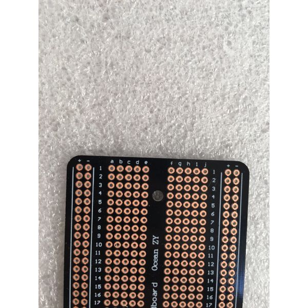 Black Prototype PCB Board Universal Electronics Breadboard Flame Resistance