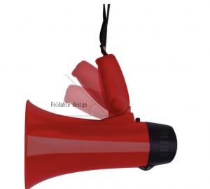 China Battery Powered Outdoor Loudspeaker Horn Clear Megaphone Siren Sound AC DC on sale
