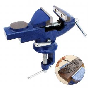 China 3 Inch Universal Table Vise 360 Degree Swivel Base Quick Adjust on sale