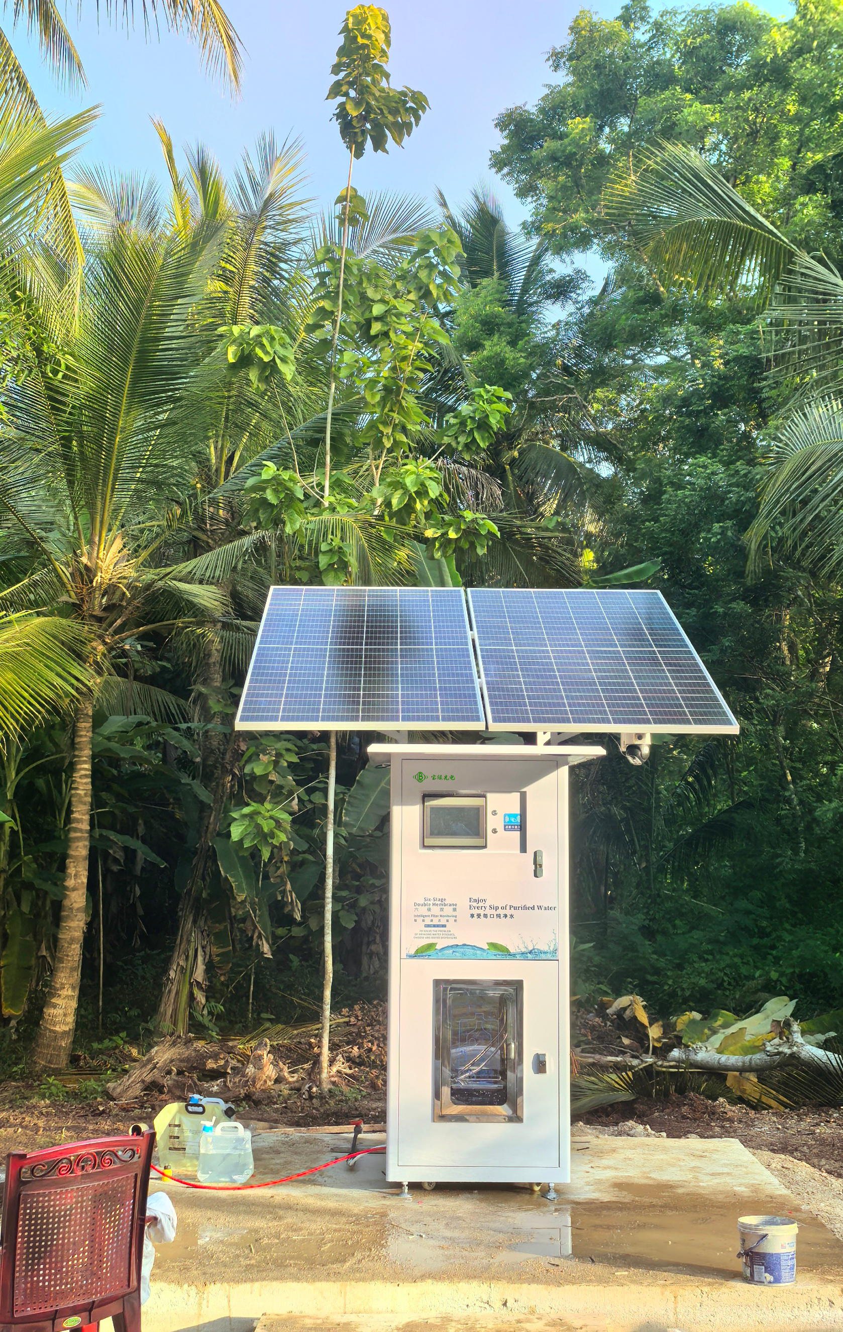 Pure Solar、Off-Grid Water Purification System​