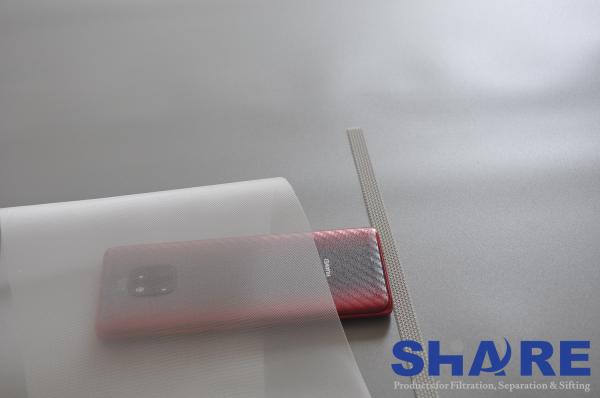High Precision Woven Filter Mesh Fabric With Cold Cutting / Heat Slitting