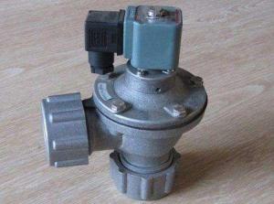  Dust Collector Pulse Jet Valve , Water Air Pulse Right Angle Solenoid Pulse Valve With Nut Manufactures