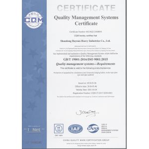 Shandong Boyoun Heavy Industries Co., Ltd. Certifications