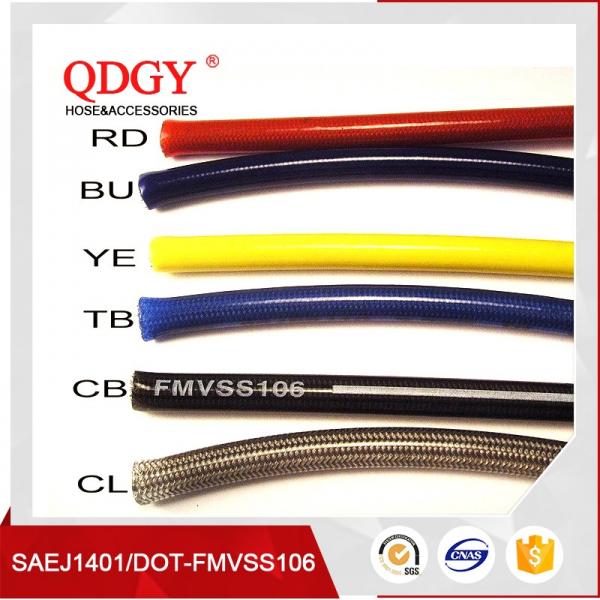 Stainless steel braided brake hose is widely used for any auto, motorcycle, racing cars, beach vehicles, ATV and Scooter