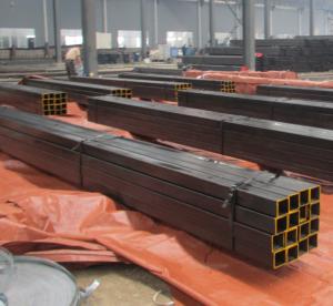  China factory price ERW Steel Hollow Section (80X80mm X 5mm X 6M) Manufactures