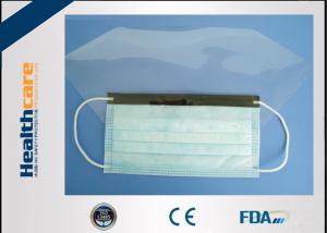  ASTM D3776 Disposable Face Mask Earloop Hospital / Clinic Use Manufactures