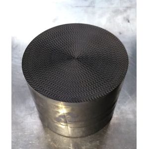  600cpsi Metal Honeycomb Catalyst Support Without Canning Round Manufactures