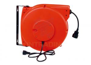 China Oil Proof Heavy Duty Retractable Electric Cable Reels Length 10m - 15m Cable on sale