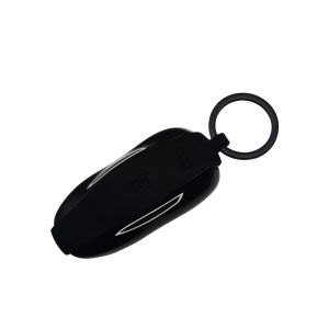  Topfit Silicone Car Key Chain for The Tesla (Blak Strap-Like) Manufactures