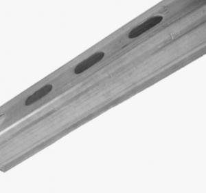  SGS Slotted Metal Strut Channel 0.4mm - 0.7mm Thickness Unistrut Channel Manufactures