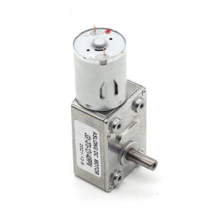  ASLONG JGY-370 37mm 6/12/24V Miniature DC Worm Gear Reducer Motor With Self-Locking Low-Speed Motor Manufactures