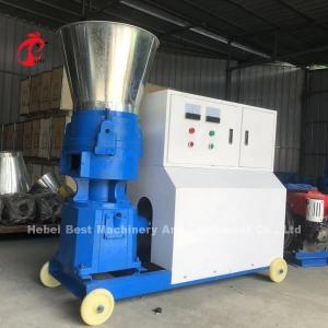  220V Flat Die Chicken Feed Pellet Machine 1000kg Per Hour Star Manufactures