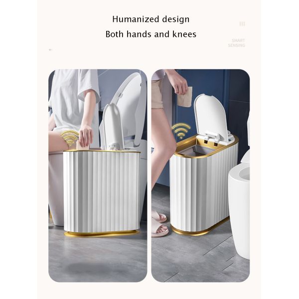 Desktop Home Bedroom Office with Cover Storage Cute Mini Smart Bin with Aromatherapy