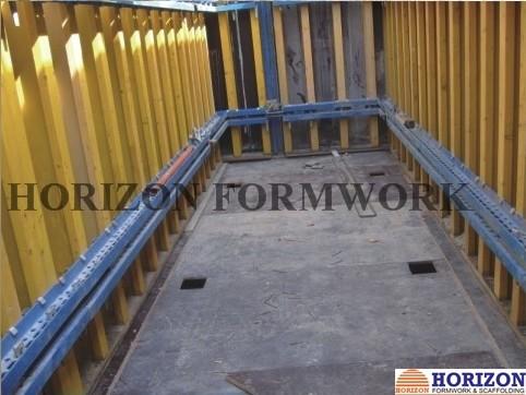 Quality Push Pull Brace Climbing Scaffolding System Tailored Beams To Support Wall Form for sale