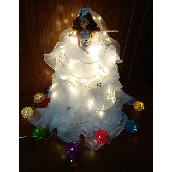 Usb led copper wire string