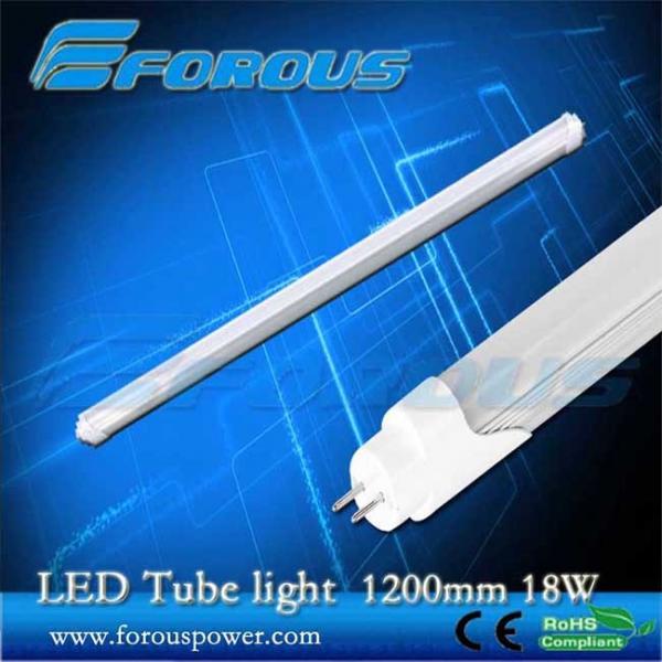 Quality 1200mm 18w t8 led tube light with energy saving UL TUV interior lighting/LED tube light for sale