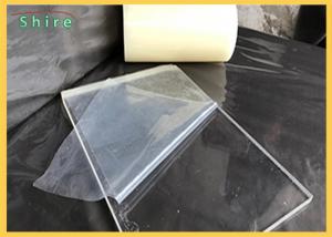 China Transparent Plastic Sheet Protective Film For Plactic Board / PVC PE Protection Film on sale
