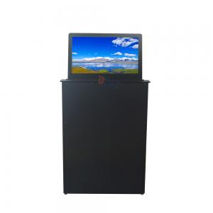  18.5 retractable monitor smart office computer lcd monitor lift mechanism for conference solution Manufactures