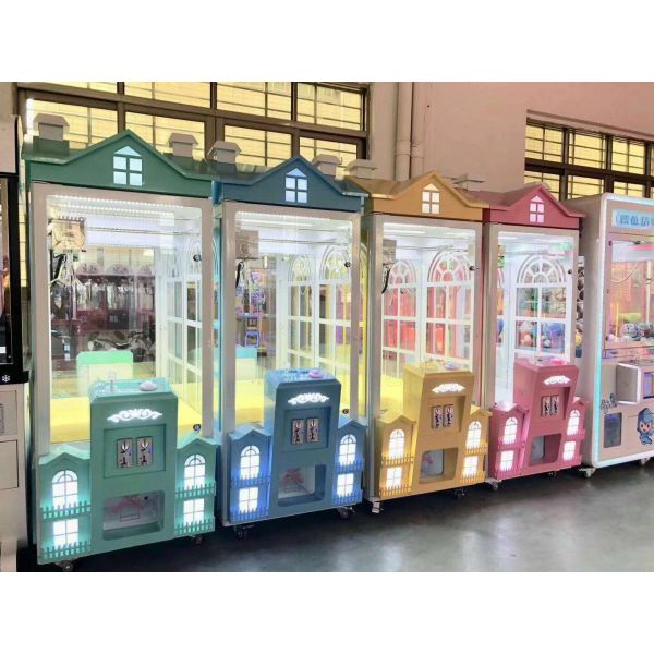 Custom Claw Crane Machine Arcade Game with Bill Acceptor 110V/220V