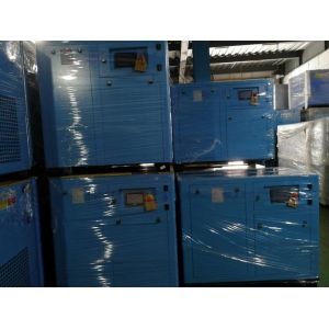 Buy cheap Oil Lubricated Screw Air Compressor With PLC Touch Screen Control from wholesalers