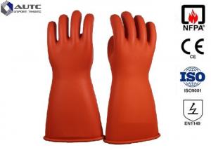 China Acid Protection Dupont PPE Safety Gloves , Fire Safety Hand Gloves For Hazardous Chemicals on sale