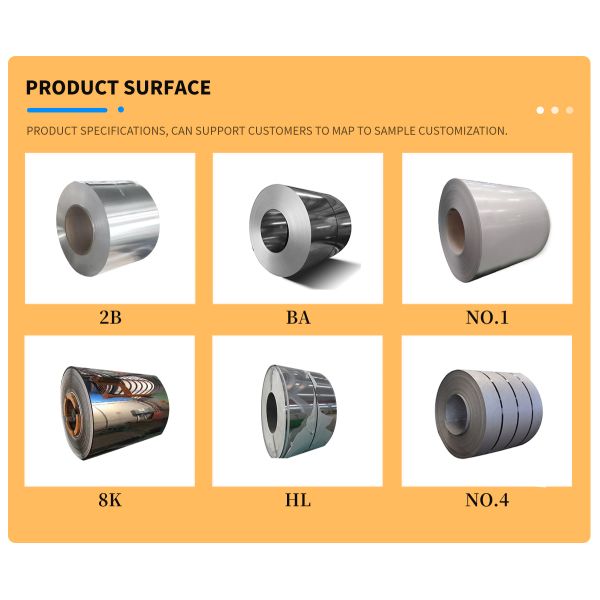 321H 309S Stainless Steel Coil 2b Polished With Smooth Edge 16mm Thickness 2m Width