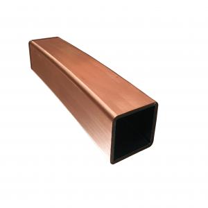  6mm C10200 C11000 Pure Copper Square Pipe Mould Tube Billets Manufactures