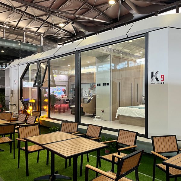 Living Container Capsule House/ Experience Futuristic Living Capsule Cabin House