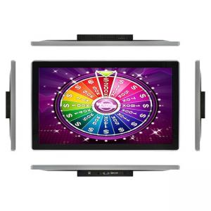 China 23.8'' PCAP Touch Monitor With HDMI DVI-D VGA And Audio Inputs on sale